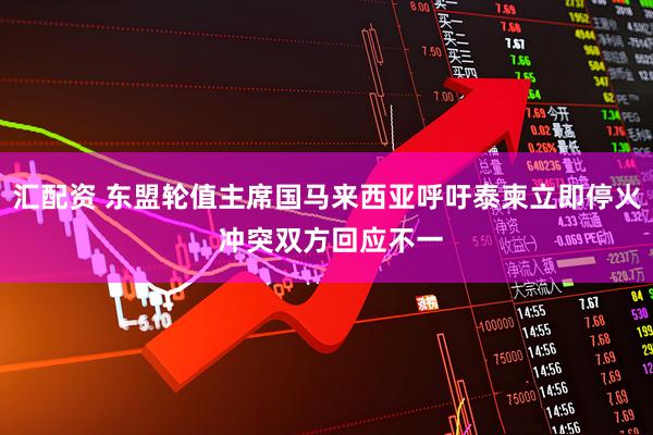 汇配资 东盟轮值主席国马来西亚呼吁泰柬立即停火 冲突双方回应不一